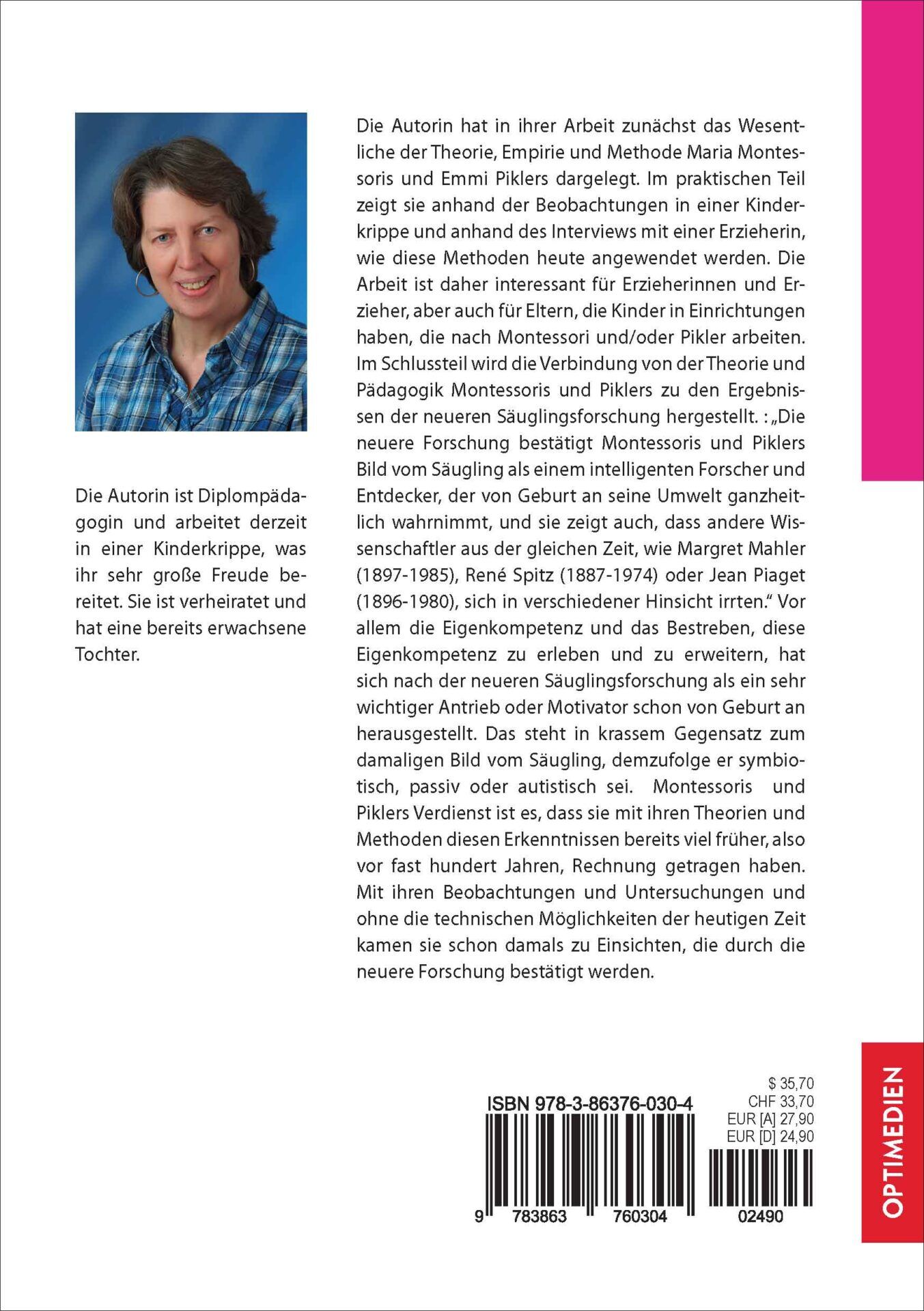 Maria Montessori und Emmi Pikler in Theorie und Praxis 2 Maria Montessori und Emmi Pikler in Theorie und Praxis – Bild 2