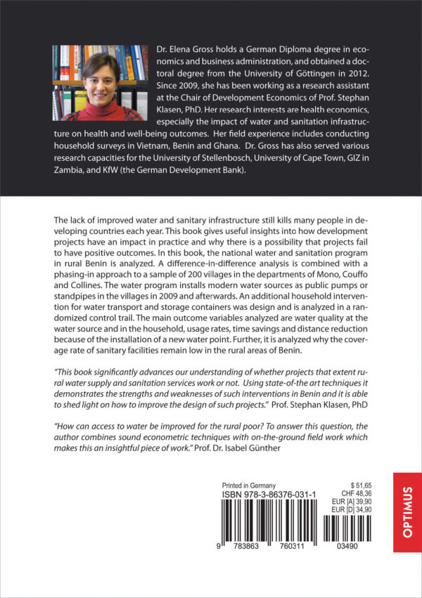 A Drop in the Bucket - Impact Evaluation of a Water and Sanitation Program in Rural Benin – Bild 2