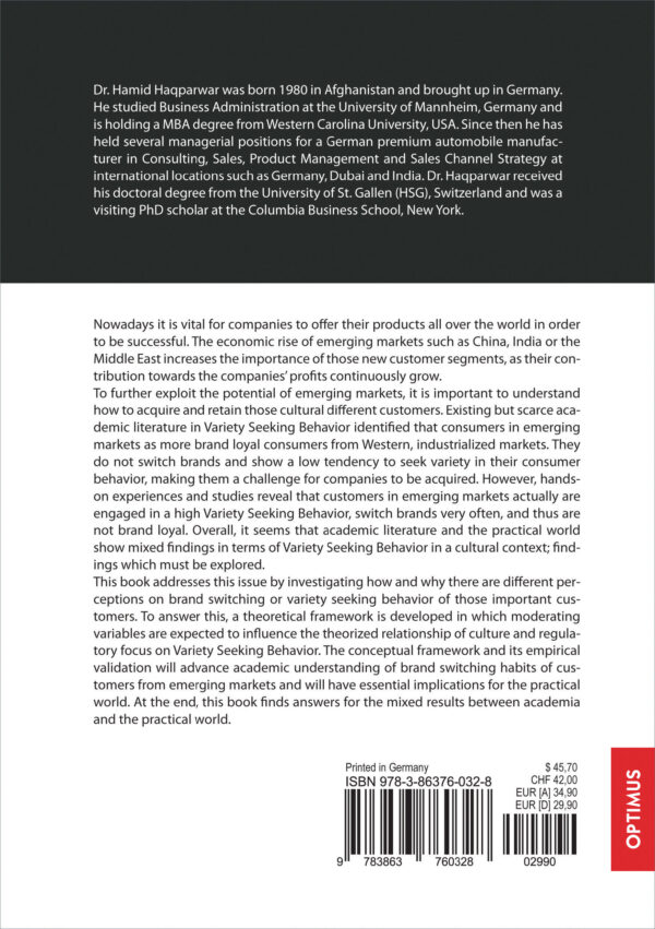 The Influence of Culture and Regulatory Focus on Variety Seeking Behavior – Bild 2