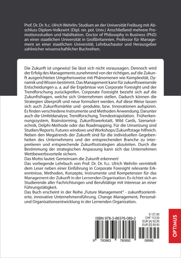 FM 09 | Corporate Foresight | 2. Auflage – Bild 2