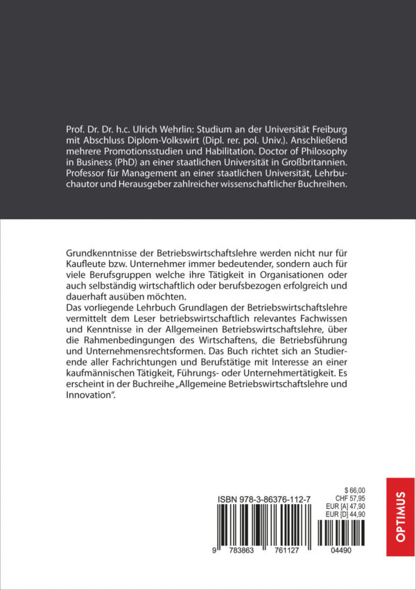 ABWL 01 | Grundlagen der Betriebswirtschaftslehre | 2. Auflage – Bild 2