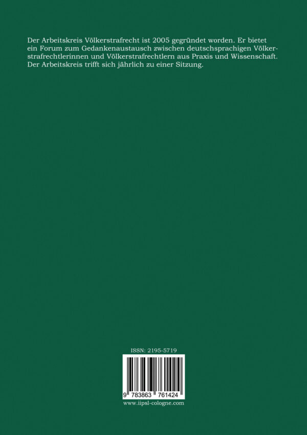 10 Jahre Arbeitskreis Völkerstrafrecht – Bild 2