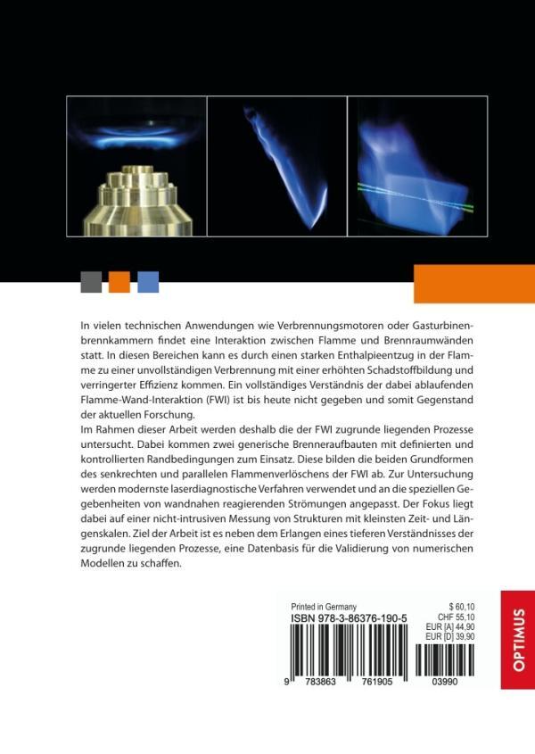 Experimentelle Untersuchung der turbulenten Flamme-Wand-Interaktion – Bild 2