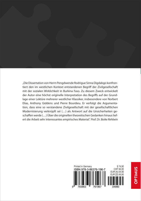Der Beitrag der Zivilgesellschaft zum sozialen Wandel. Eine Untersuchung Deutschlands und Burkina Fasos – Bild 2
