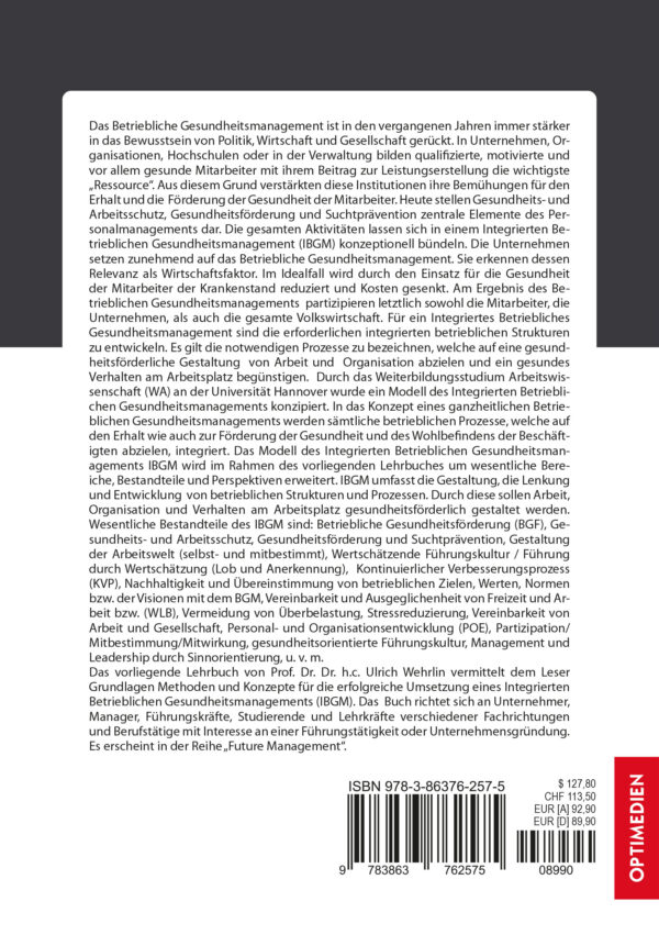 FM 35 | Integriertes Betriebliches Gesundheitsmanagement (IBGM) | 2. Auflage – Bild 2