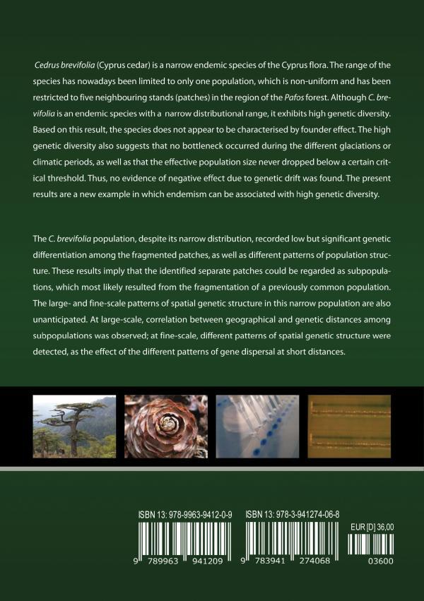 Fingerprinting of genetic divesity and patterns of spatial genetic variation in the endemic tree Cedrus brevifolia (Hook f.) Henry from Cyprus – Bild 2