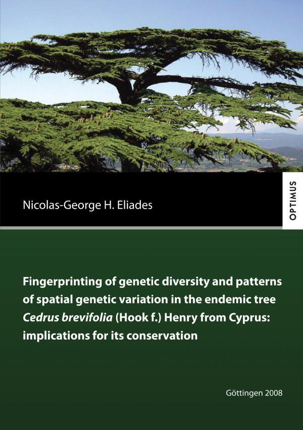 Fingerprinting of genetic divesity and patterns of spatial genetic variation in the endemic tree Cedrus brevifolia (Hook f.) Henry from Cyprus