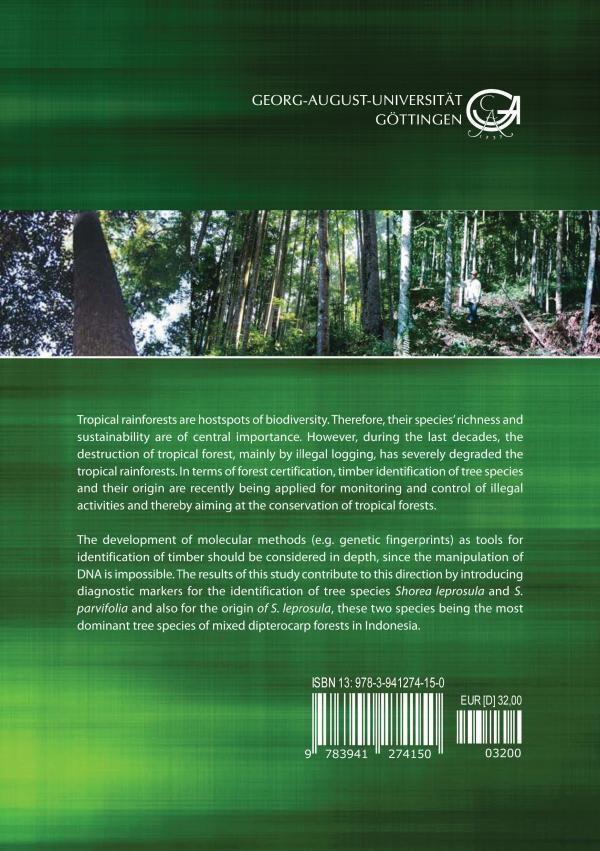 Diagnostic markers for the identification of the tree species Shorea leprosula Miq. and S. parvifolia Dyer and the geographic origin of S. leprosula Miq. – Bild 2