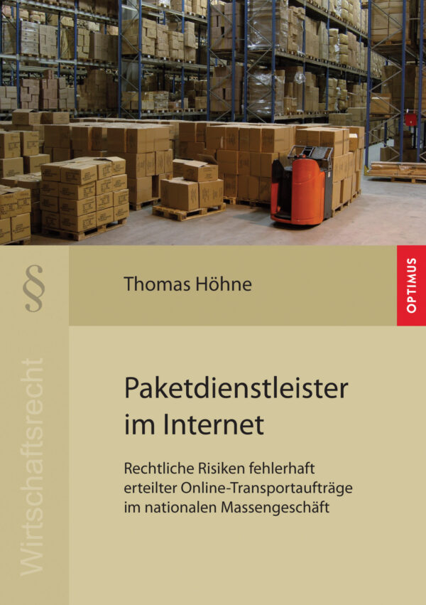 Paketdienstleister im Internet