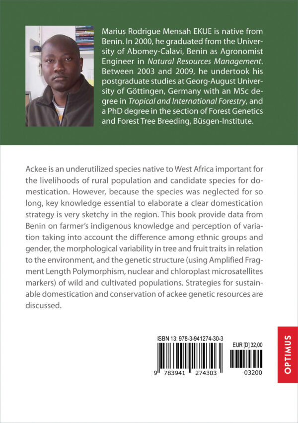 Indigenous knowledge, morphological variation and genetic diversity of Blighia sapida K.D. Koenig in Benin – Bild 2